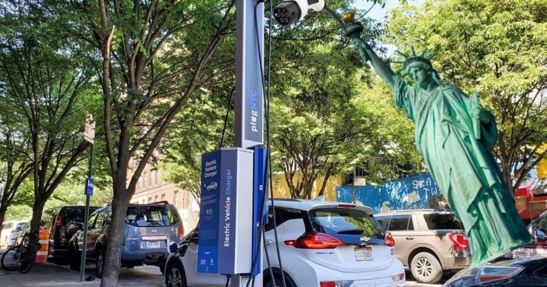 NYC new curbside chargers give folks another reason to buy an EV