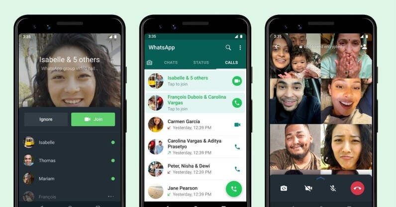 How to join a WhatsApp call after it’s already started