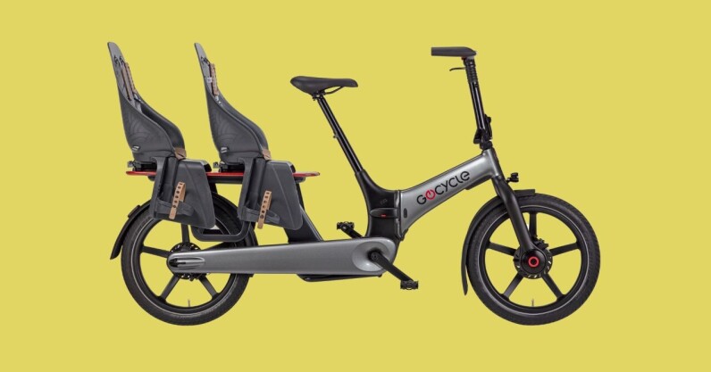 Gocycle releases first pics of F1-inspired folding cargo ebikes 1
