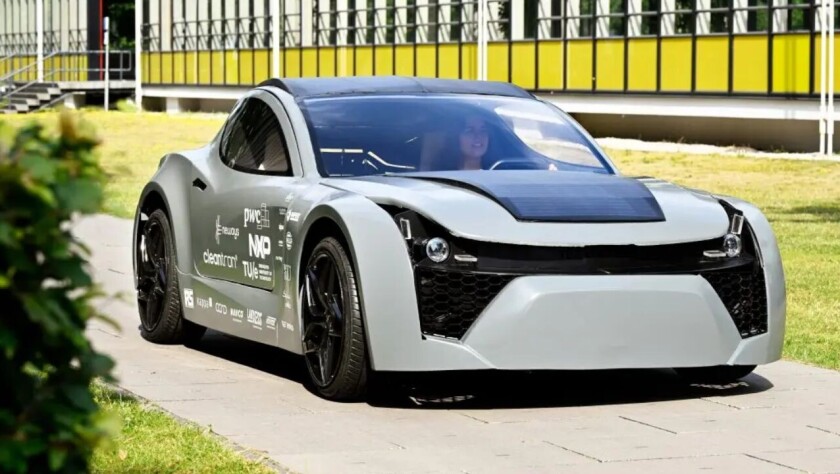 Auto industry, take note: This student-made EV cleans the air while driving