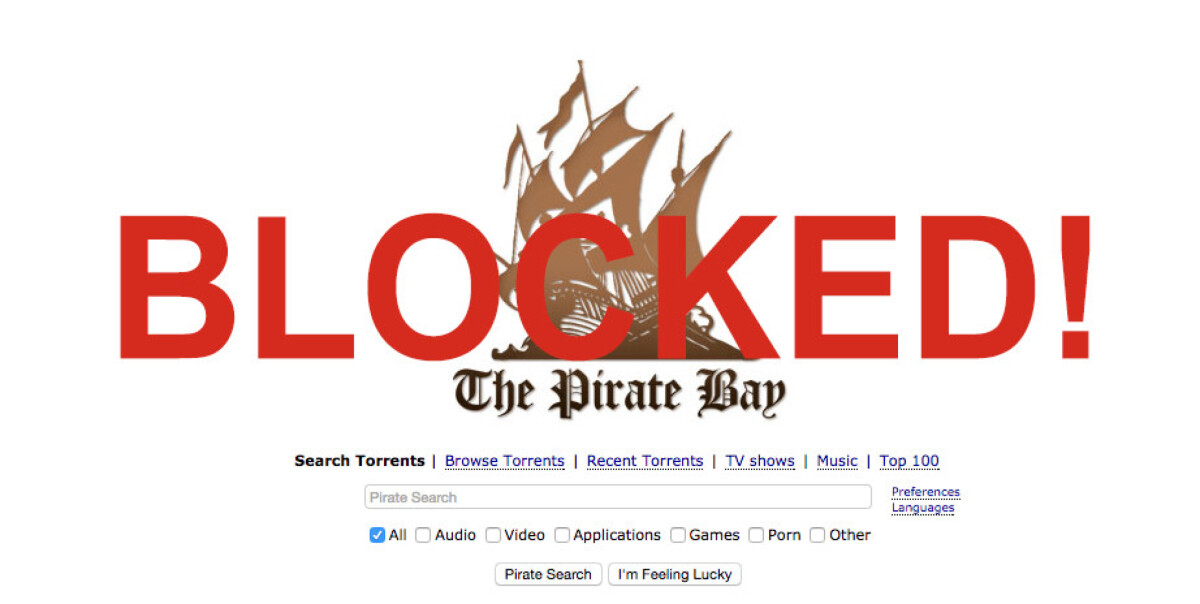 The Pirate Bay blocked in the Netherlands (but you can still