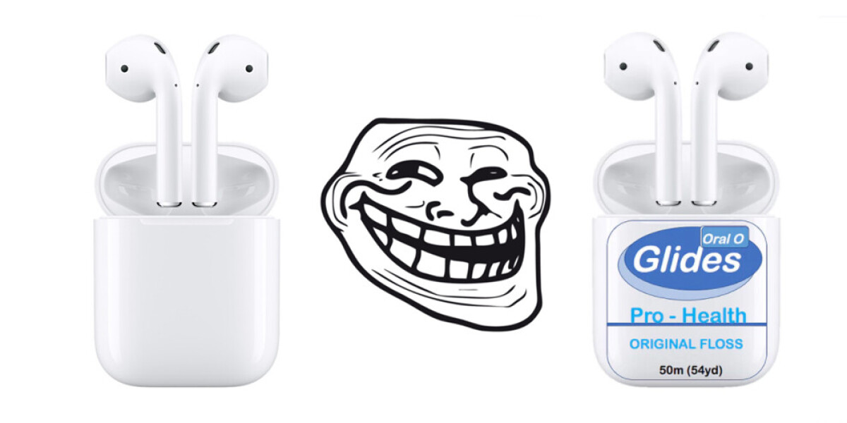 chauffør skære inflation Disguising your AirPods as dental floss is the best way to deter thieves