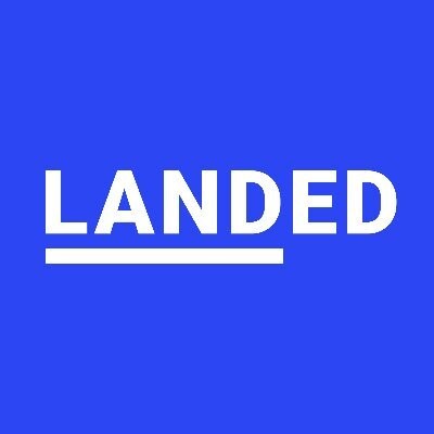 Landed startup company logo