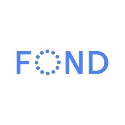 Fond startup company logo