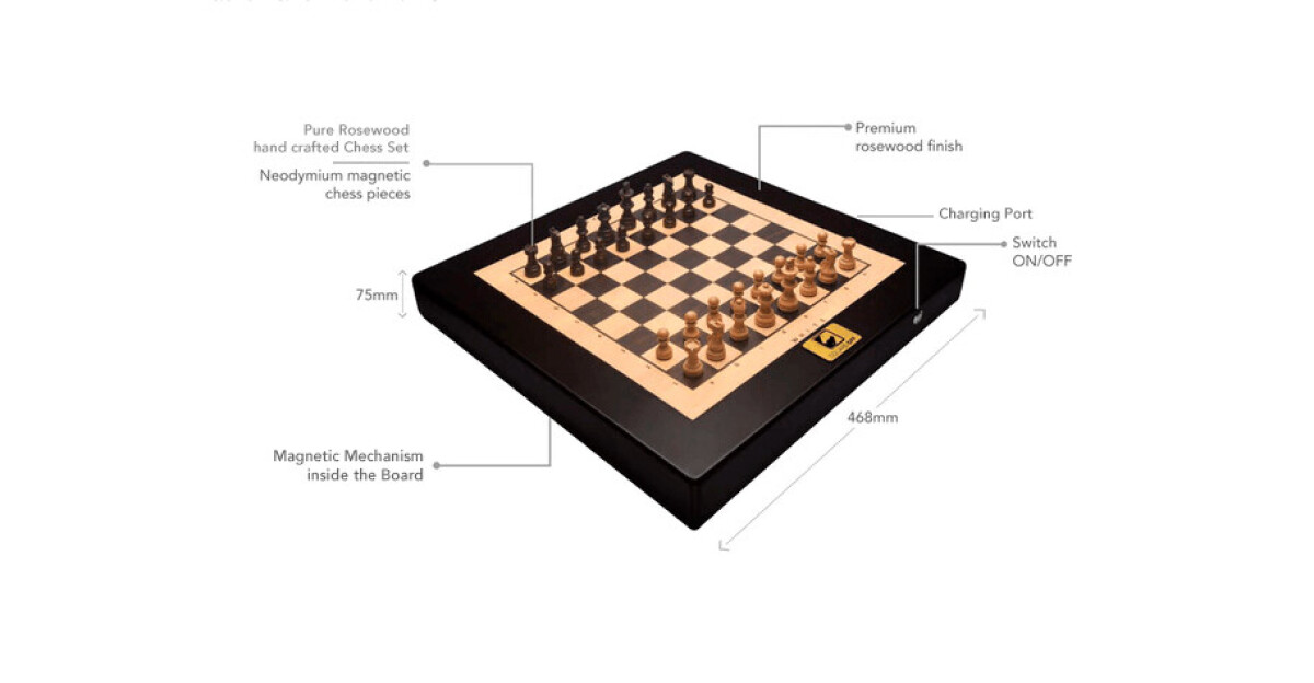 Smart chessboard straight out of 'Harry Potter' moves its pieces