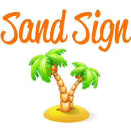 Sand Sign